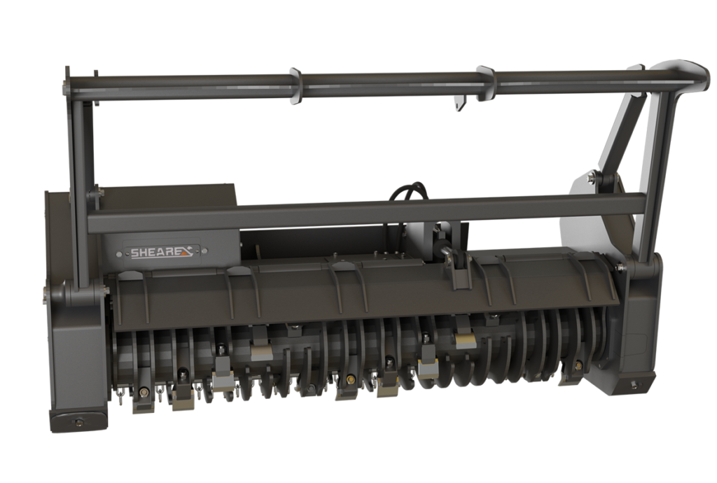 Triturador florestal para Pás-carregadeiras para supressão vegetal