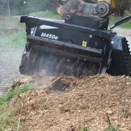 Triturador florestal Prinoth M450e-1100 da SPARTA-BRASIL