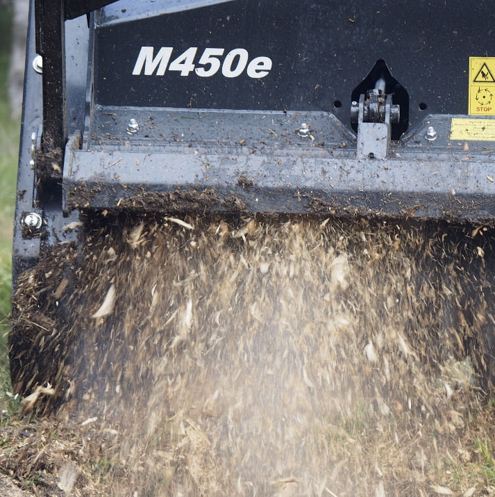 Triturador florestal Prinoth M450e-1100 da SPARTA-BRASIL