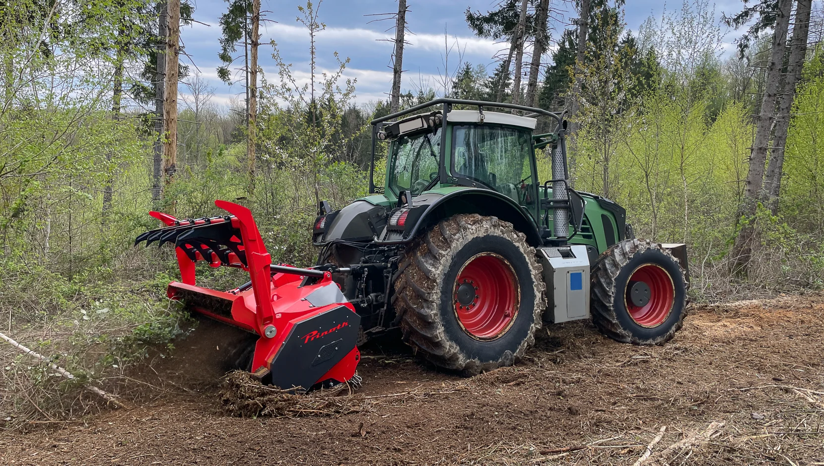 Grizzly M650m - Triturador Florestal Desbastador Controle